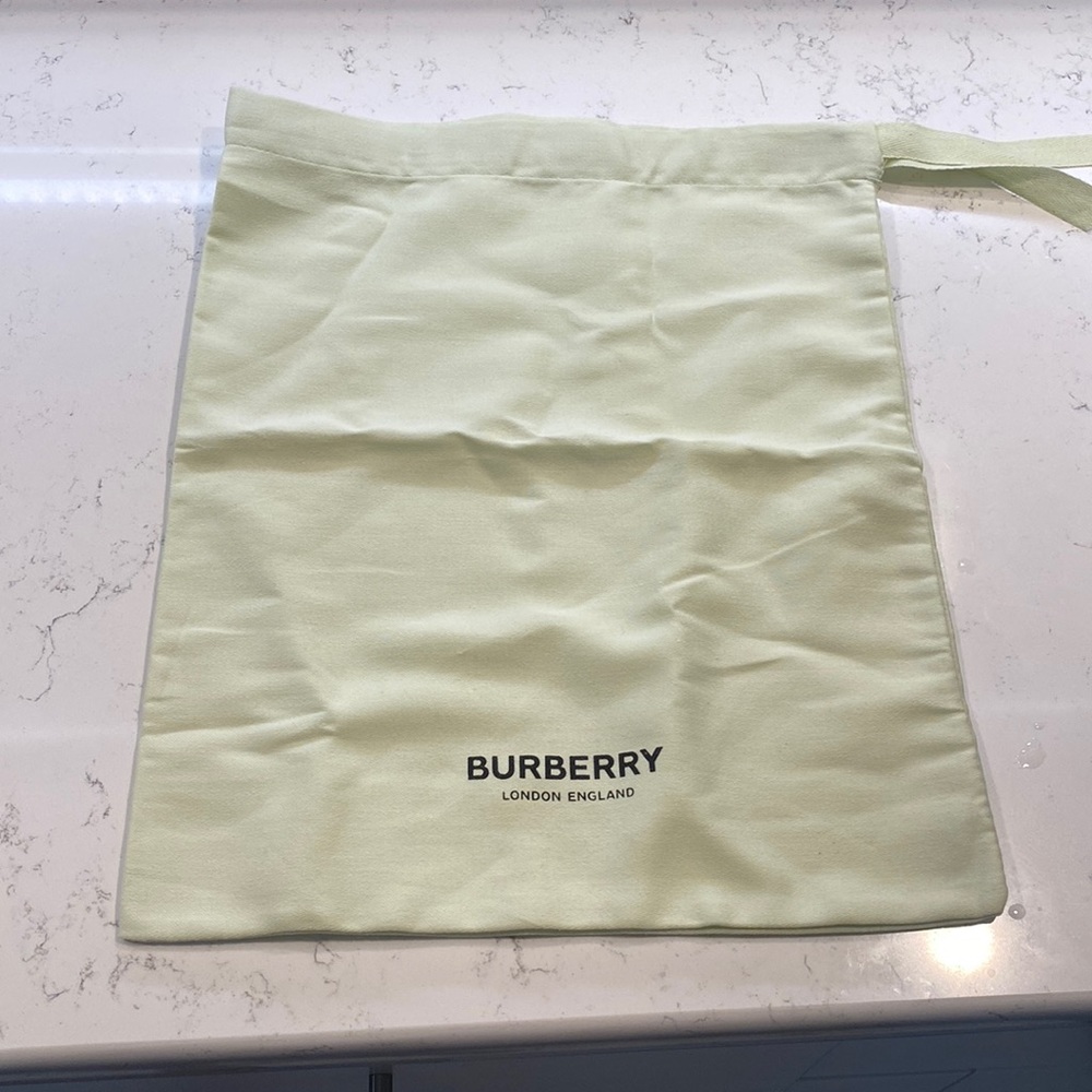 Burberry dust bag for small purse